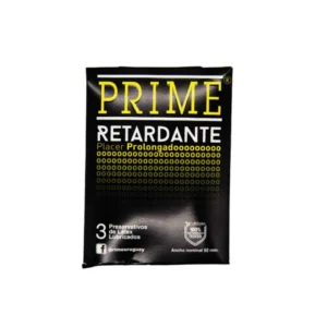 PRESERVATIVOS PRIME Retardante x 3