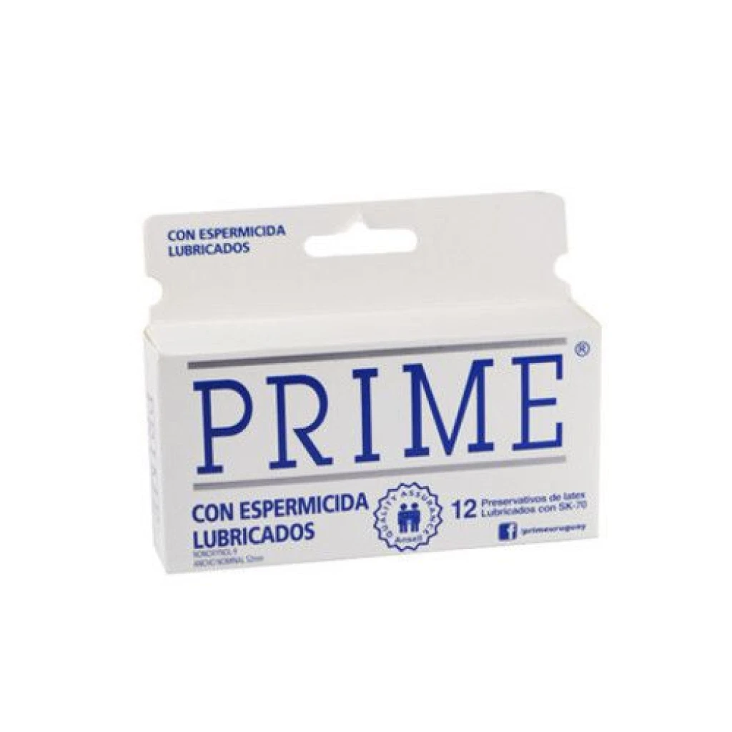 PRESERVATIVOS PRIME X 12 CON ESPERMICIDA