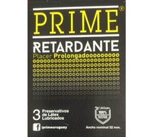 Prime Preservativo Retardante 3 Unidades