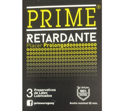 Prime Preservativo Retardante 3 Unidades