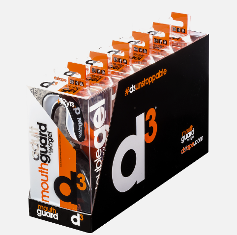 Protector bucal de gel doble d3 con estuche +12