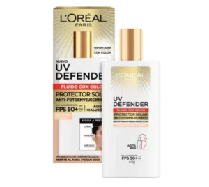 Protector Solar L'oréal Paris Uv Defender Fluido Fps50+ 40 g