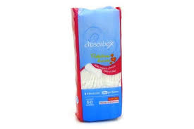 Protectores diarios Absorbex 60 uni