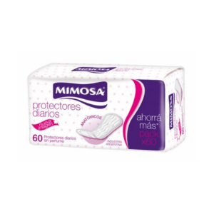 PROTECTORES DIARIOS MIMOSA X60