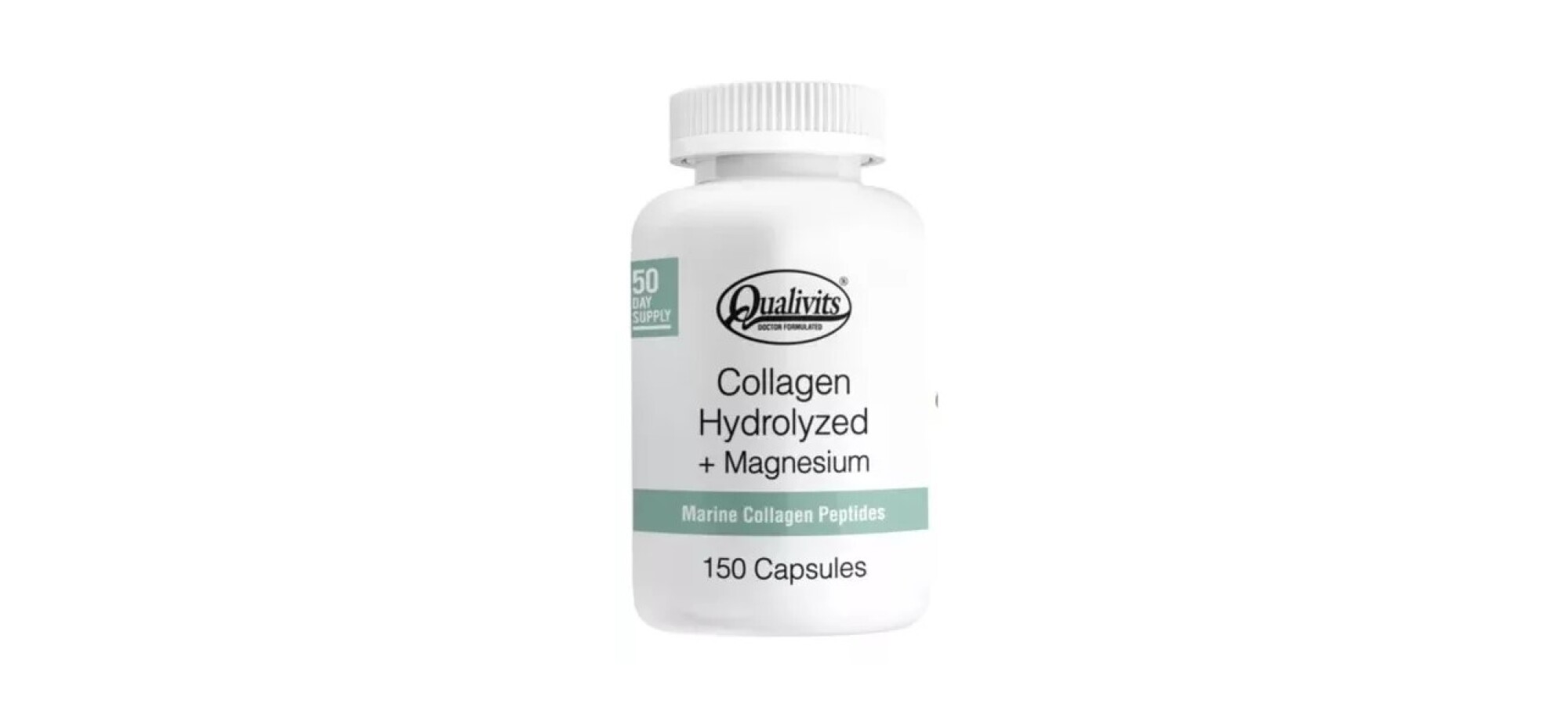 QUALIVITS COLLAGEN HYDROLYZED + MAGNESIUM 60CAPSULAS