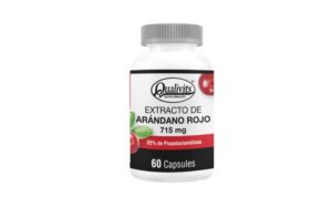 QUALIVITS EXTRACTO DE ARÁNDANO ROJO 715 MG 60 CAPSULAS