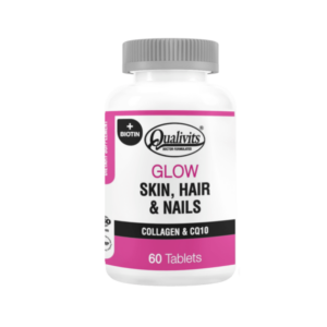 QUALIVITS GLOW SKIN-HAIR & NAILS 60 TABLETS