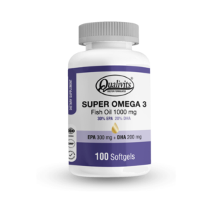 Qualivits Super Omega 3 Fish Oil 1000mg 60 cap