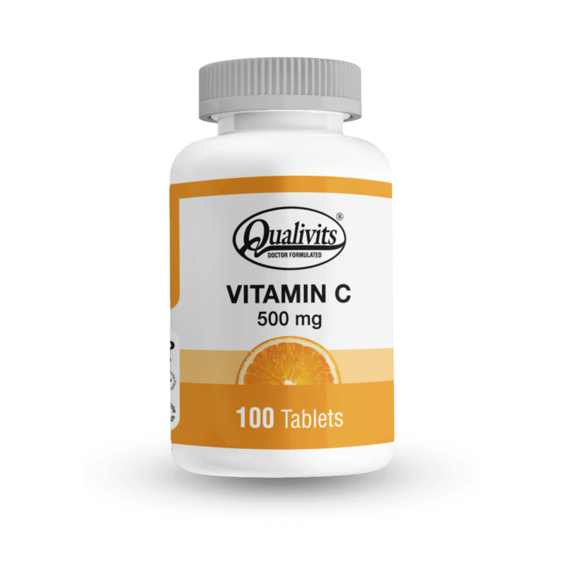 Qualivits Vitamina C 500mg 100 Tabletas