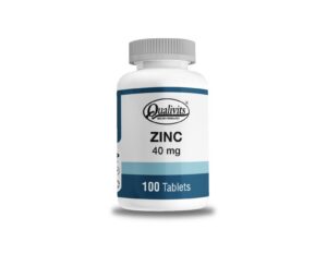 QUALIVITS ZINC 40 MG 100 TABLETS