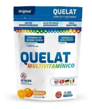 Quelat Multivitaminico sabor naranja 300 gr