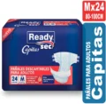 Ready Sec Capitas Pañal  M X 24