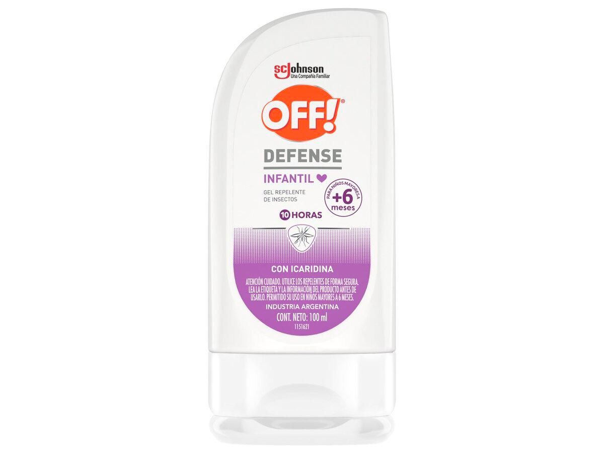 Repelente En Gel Off! Defense Infantil 100ml