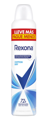 Rexona Desodorante Cotton Dry 250ml