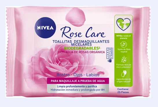 ROSE CARE TOALLITAS DESMAQUILLANTES MICELARES