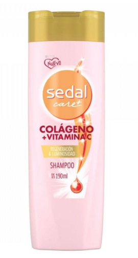 SEDAL SHAMPOO COLAGENO Y VITAMINA C 190 ML