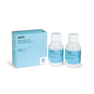 SEFRIL 250 MG X 2 FRASCO 60ML SUSPENSION