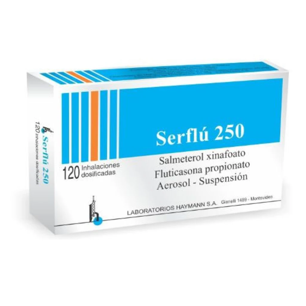 SERFLU 250 AEROSOL 120 DOSIS