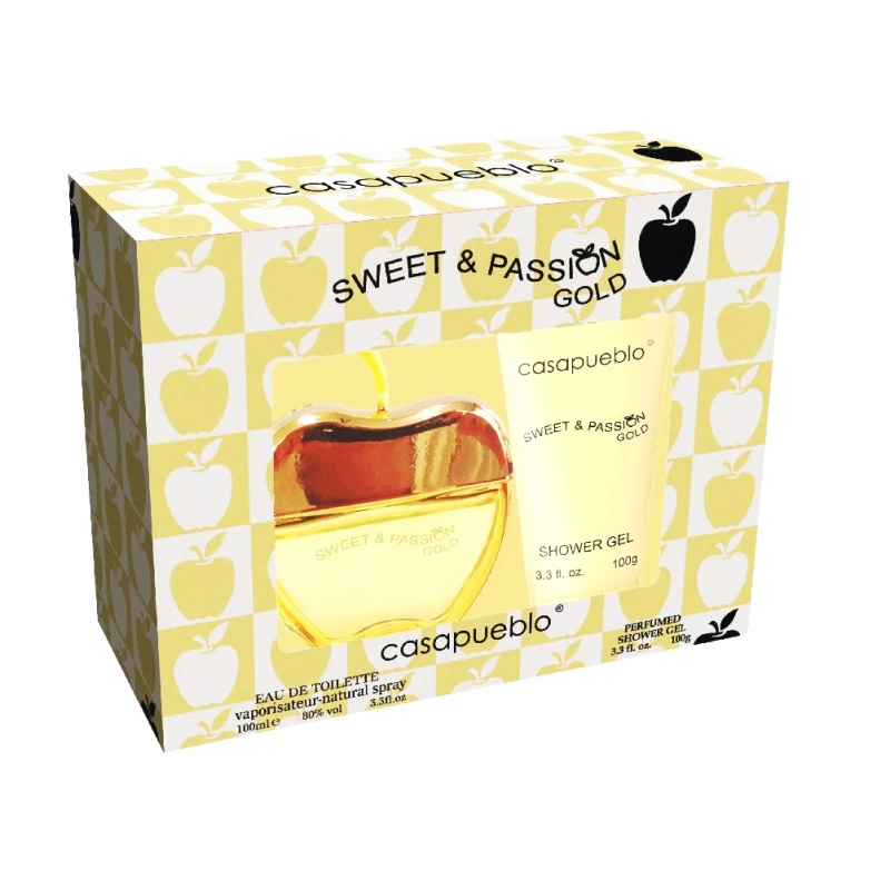 Set Casapueblo Sweet&passion Golden 100ml+gel Ducha 100ml