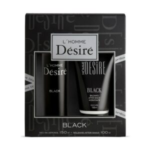 Set L´homme Desiré Black Deo 150ml + After shave 100ml