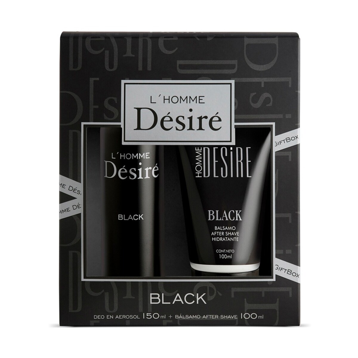 Set L´homme Desiré Black Deo 150ml + After shave 100ml
