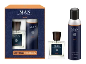 Set Man Private Collection Edt 50 Ml + Deo 150 Ml Brave