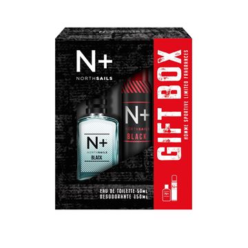 Set N+ Northsails Black Edt 50 ml + Desodorante 150 ml