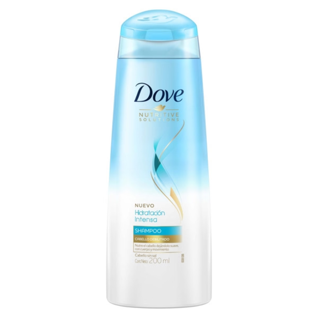 Shampoo DOVE Hidratación + Vitamina A & E 200ml