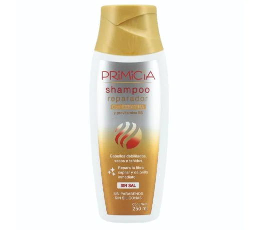 Shampoo Primicia Reparador Keratina 250 Ml
