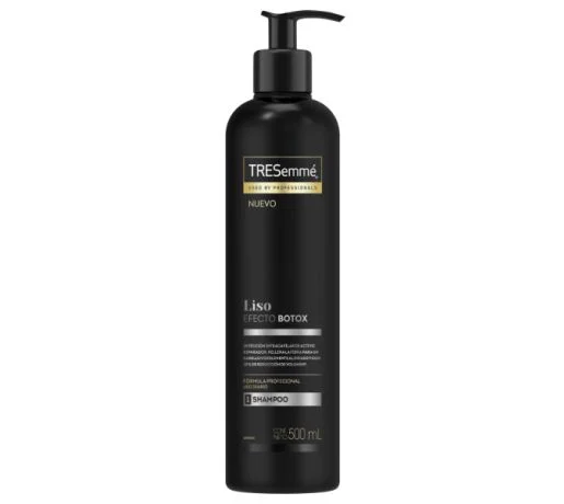 Shampoo Tresemmé Cabello Liso Efecto Botox 500 ml