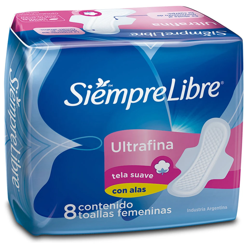 SIEMPRE LIBRE ULTRAFINA MAXSUAVE X8