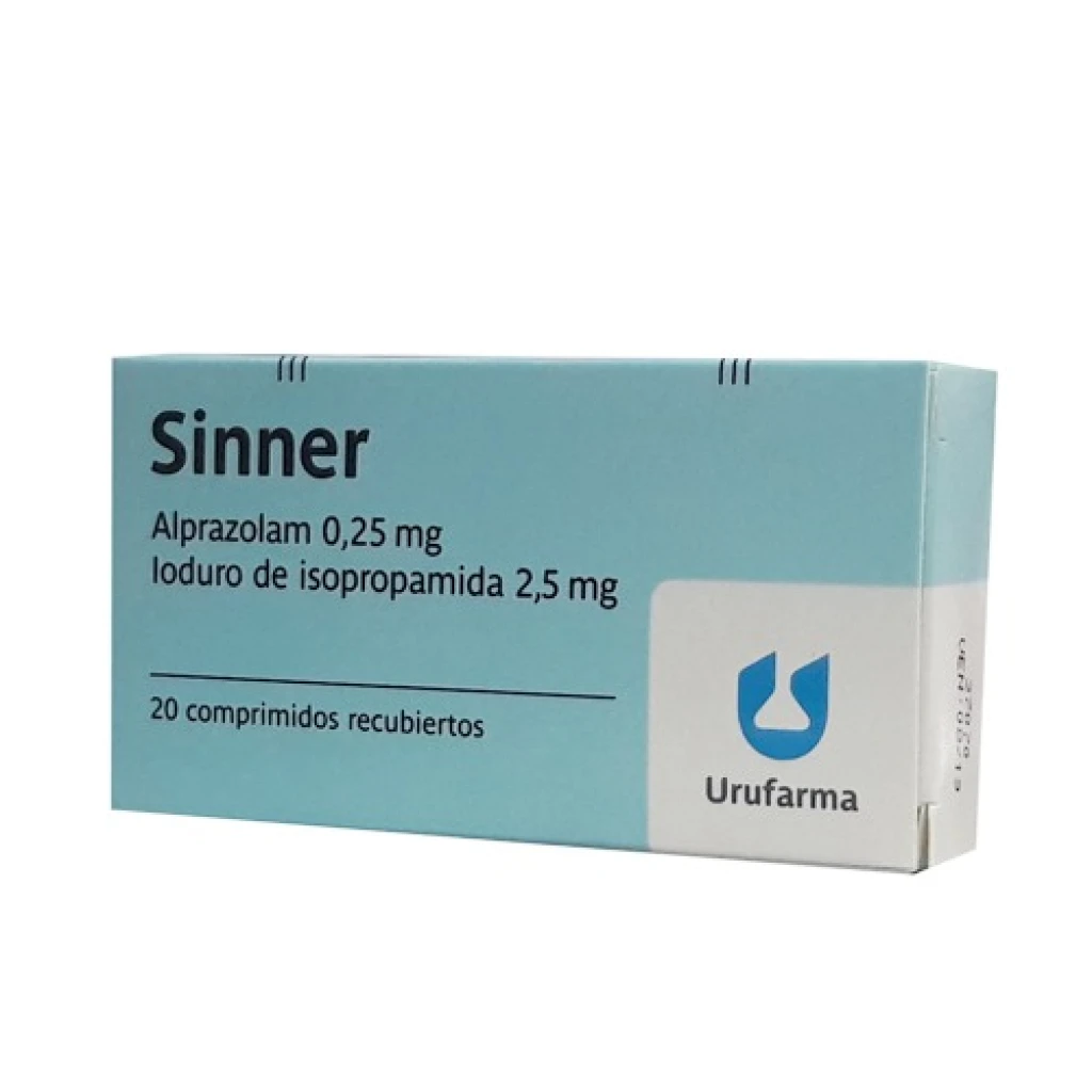 SINNER x20 COMPRIMIDOS