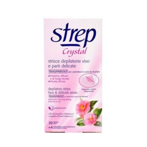 Srep Crystal Bandas Depilatorias Corporales 20 Unidades