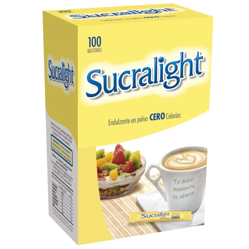 SUCRALIGHT 100 SOBRES 1GR