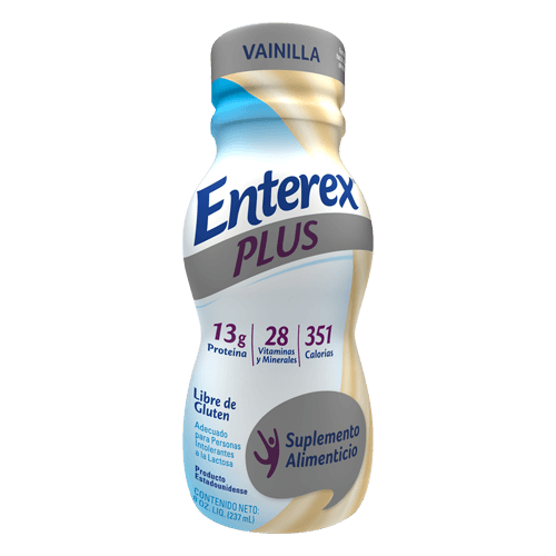 Suplemento Enterex Plus Líquido Vainilla 237 Ml