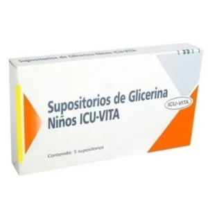SUPOSITORIOS GLICERINA INFANTIL X 5