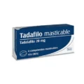 TADAFILO 20 X4 COMPRIMIDOS MASTICABLES