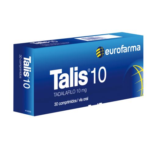 Talis 10 Mg 30 Comprimidos