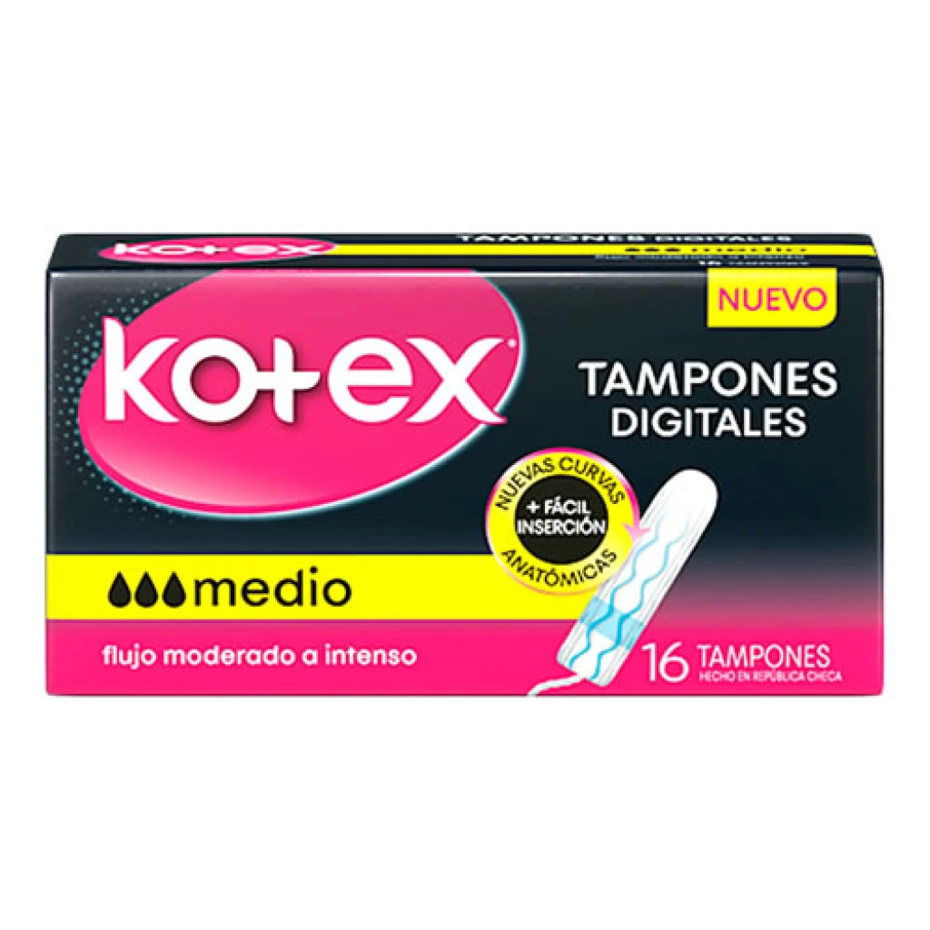 TAMPONES KOTEX MEDIO X16