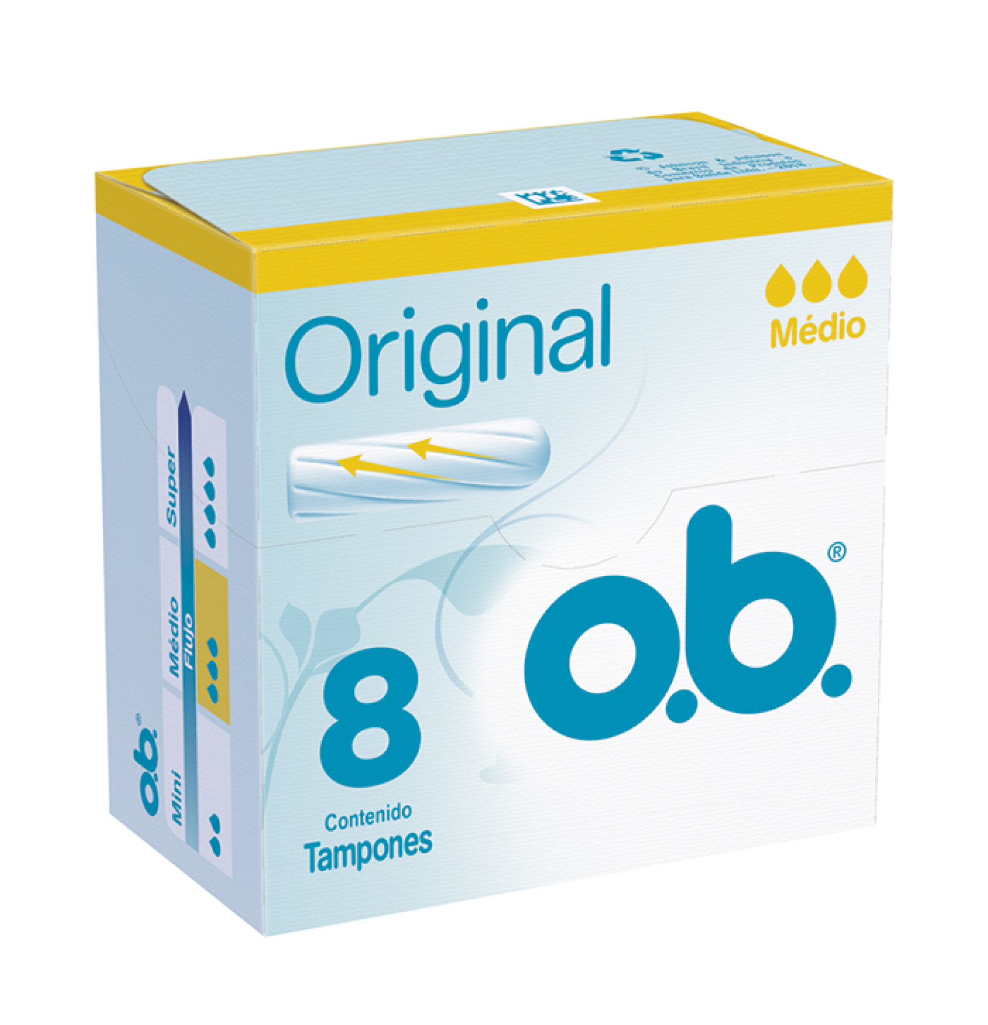 Tampones O.B Medio x8