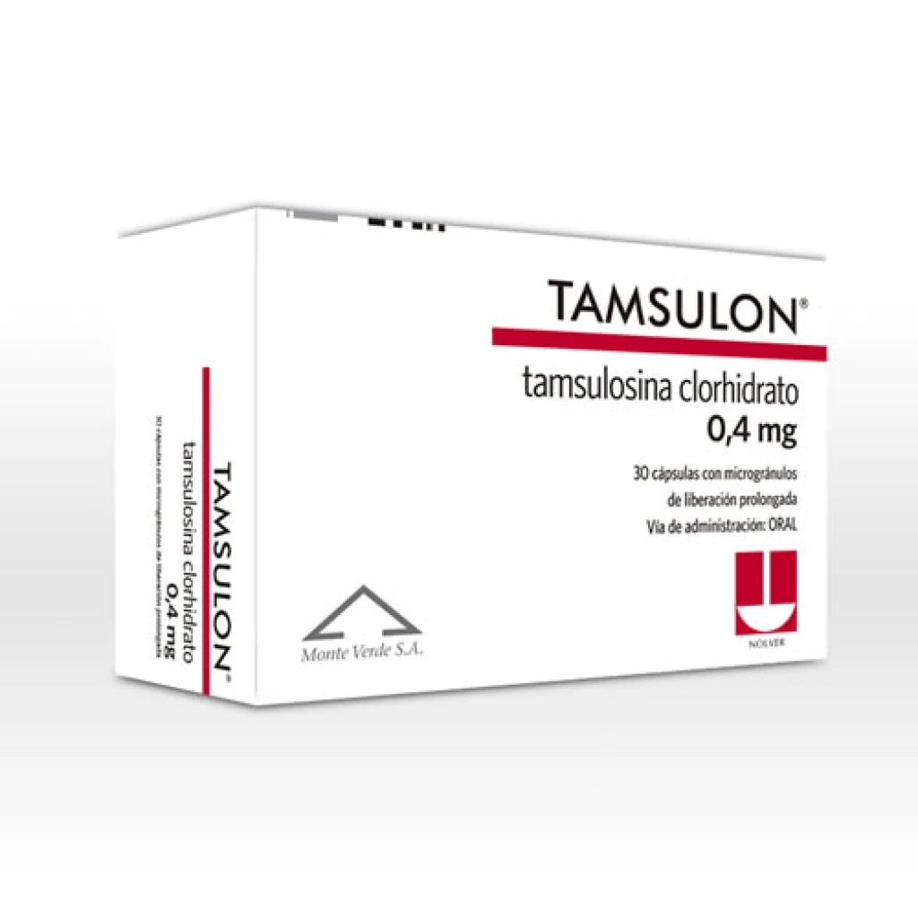 TAMSULON 0.4 MG X 30 CAPSULAS