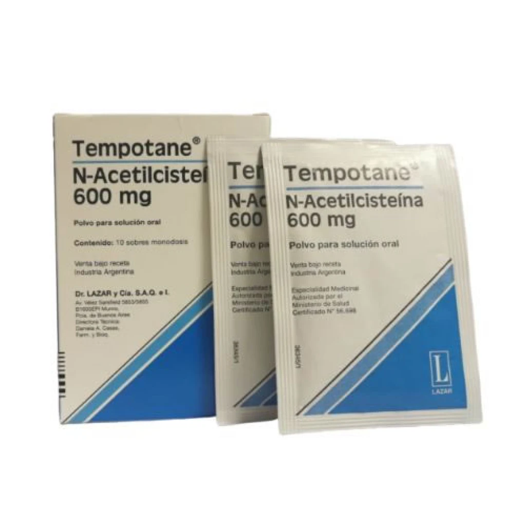 TEMPOTANE POLVO SOLUCION X 10 SOBRES