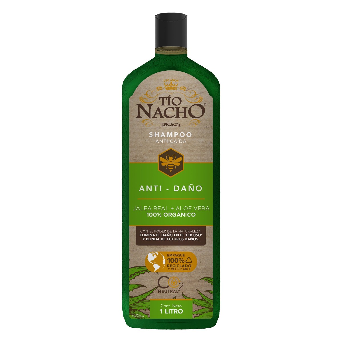 Tío Nacho Anti Daño Jalea Real y Aloe Vera 1 L