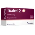 Tizafen 2 Mg 20 Comprimidos