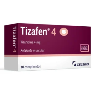 Tizafen 4 Mg 10 Comprimidos