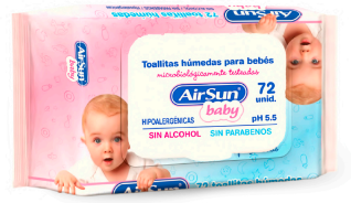 Toallita Humedas Airsun x 72 Unidades