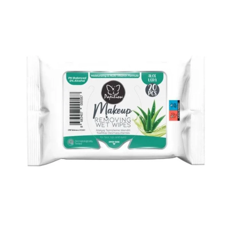 Toallitas Desmaquillantes Papilion 20Uni