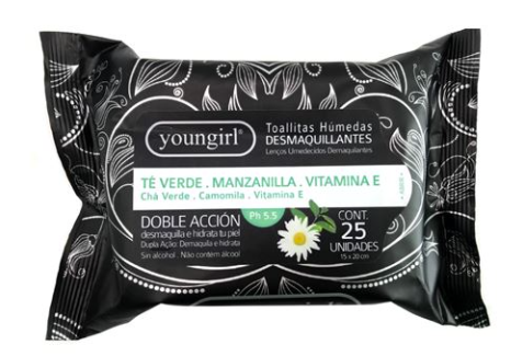 Toallitas desmaquillantes Young girl