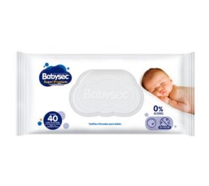 Toallitas Húmedas Babysec Cuidado Sensible 40 Unidades