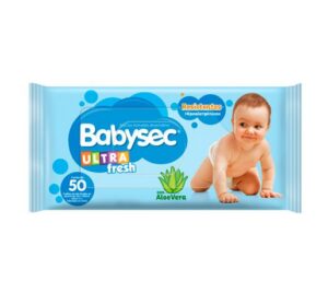 Toallitas Húmedas Babysec Ultra 50 Unidades